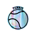 Tennis Sticker