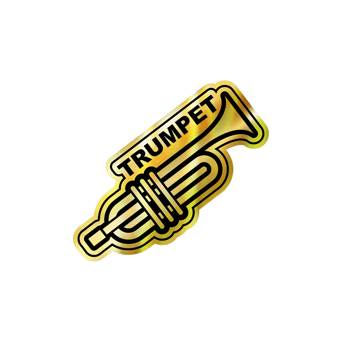 Trumpet Sticker