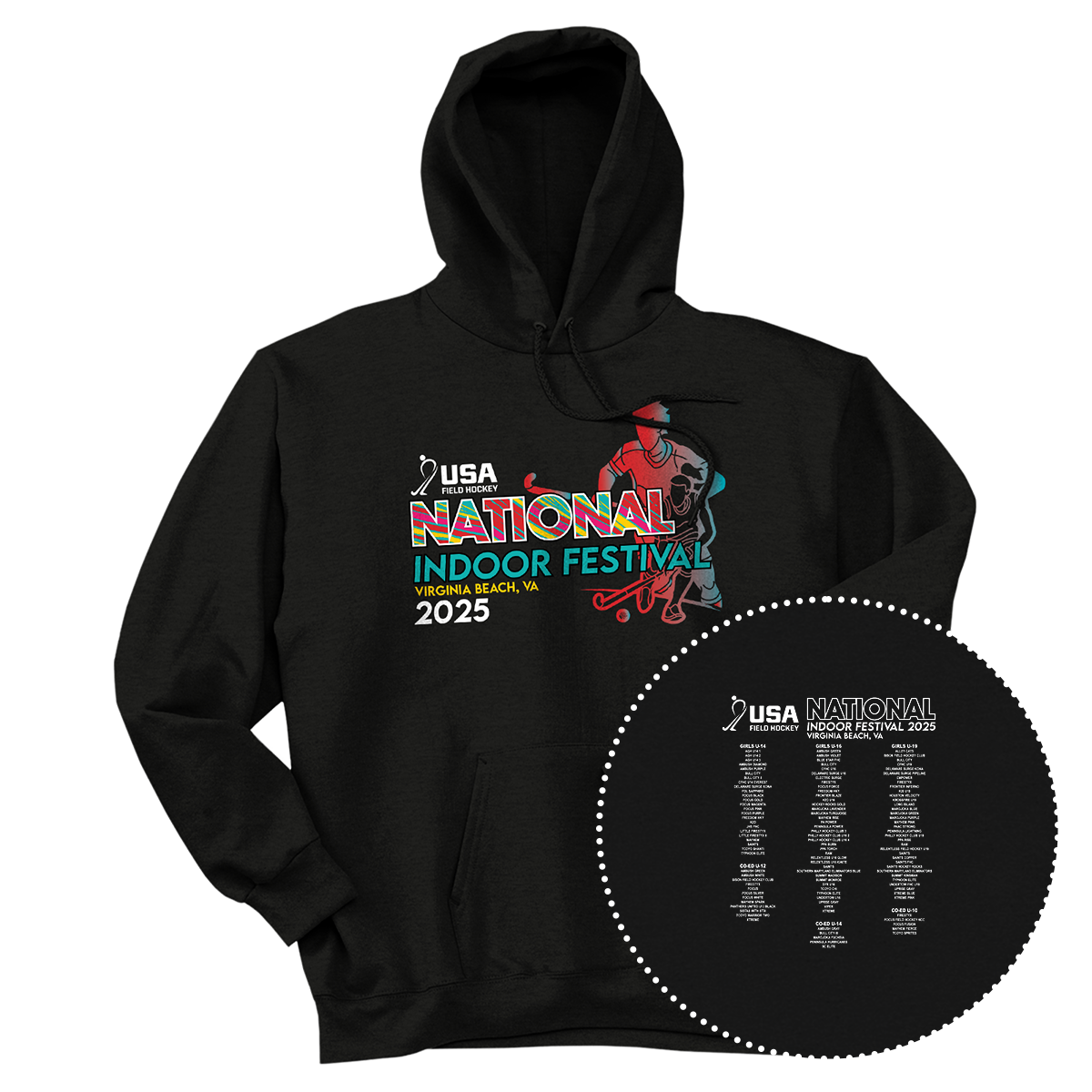 2025 USAFH National Indoor Festival Hoodie