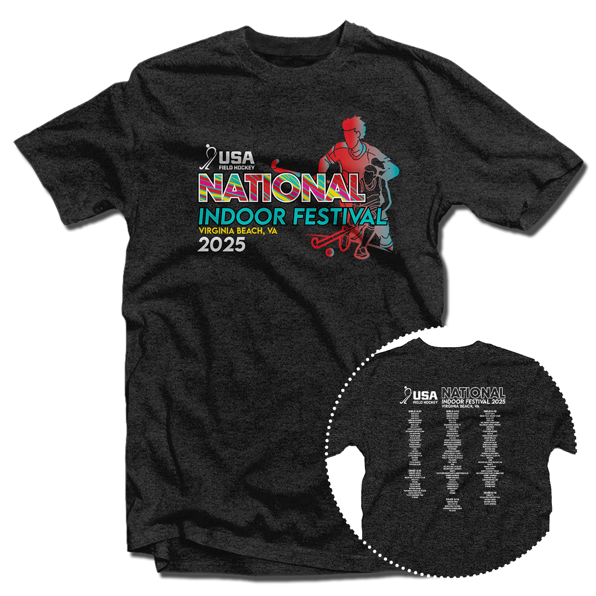 2025 USAFH National Indoor Festival T-Shirt