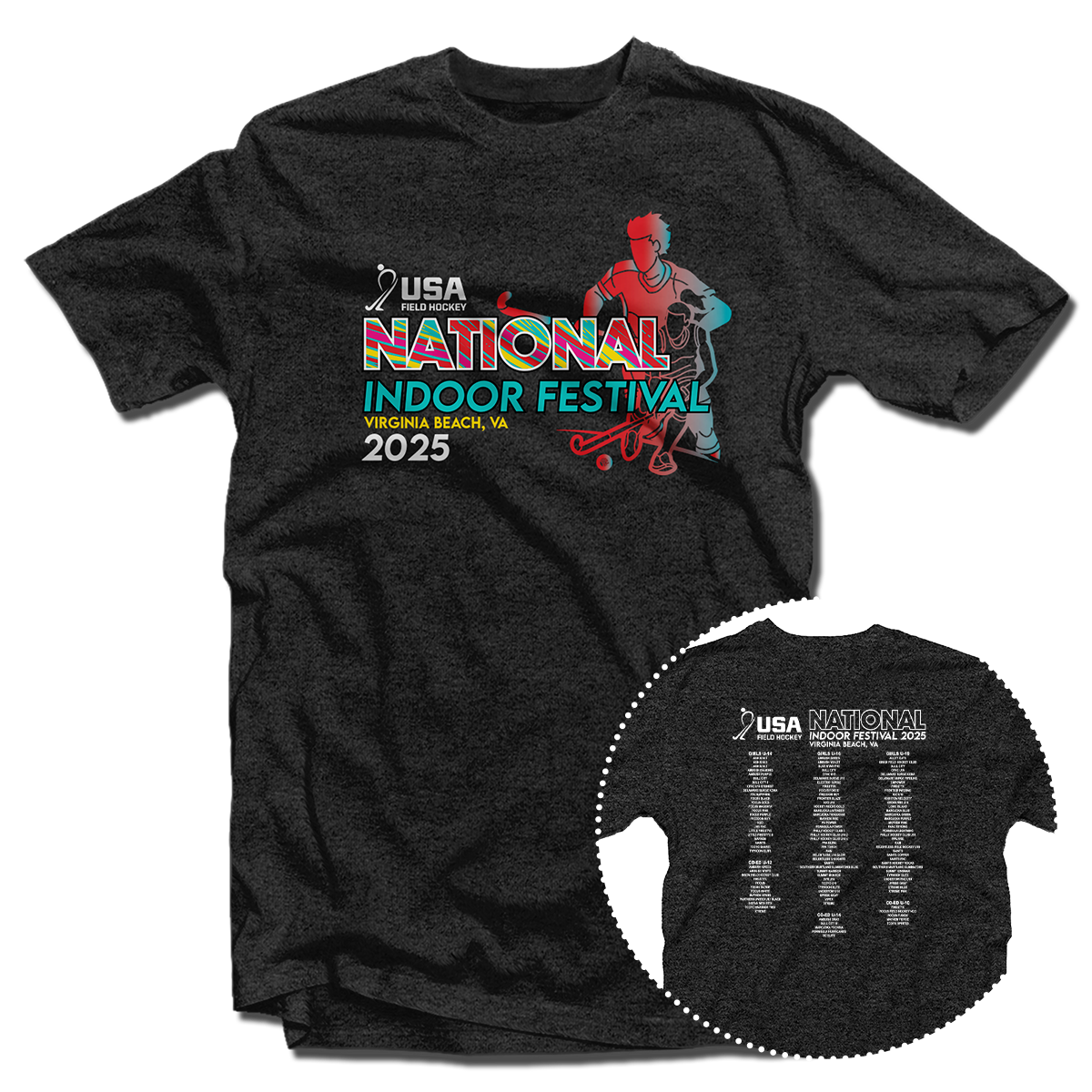 2025 USAFH Winter Indoor Festival T-Shirt