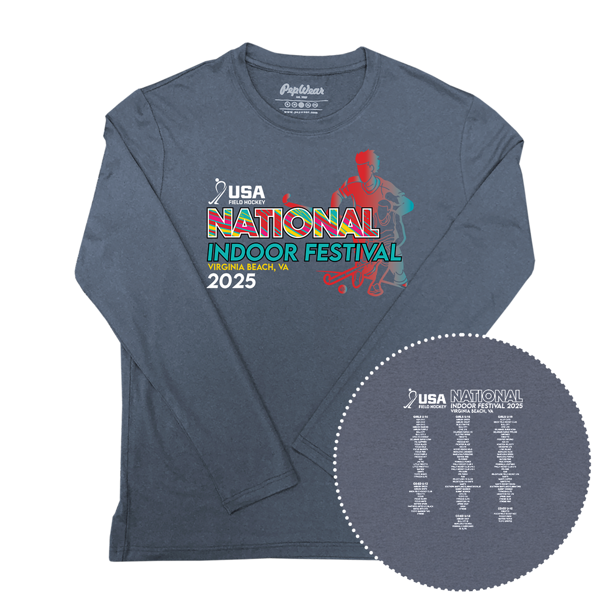 2025 USAFH Winter Indoor Festival Performance Long Sleeve