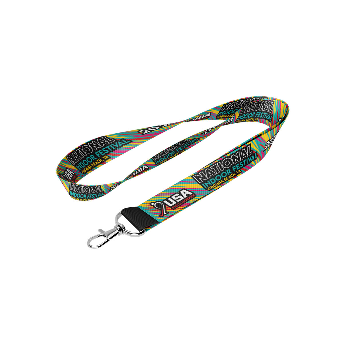 2025 USAFH National Indoor Festival Lanyard
