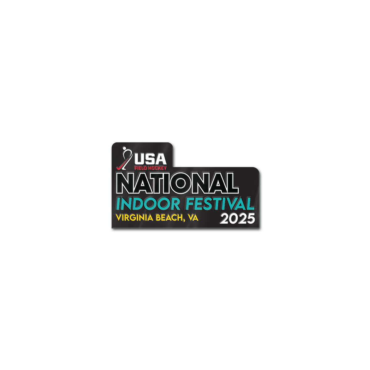 2025 USAFH National Indoor Festival  Pin
